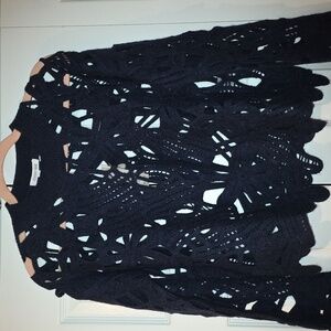 Johnny Was The Crochet Pullover XS NWT